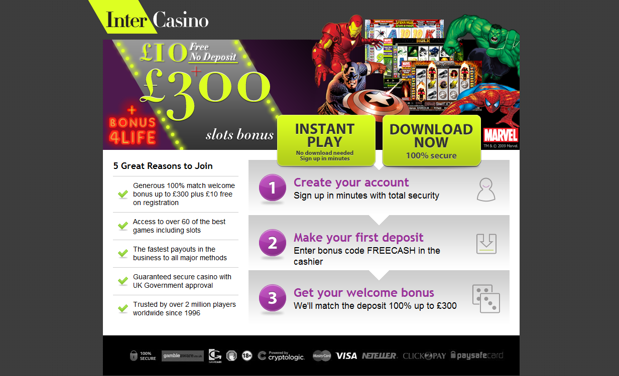 Online casino free bets no deposit